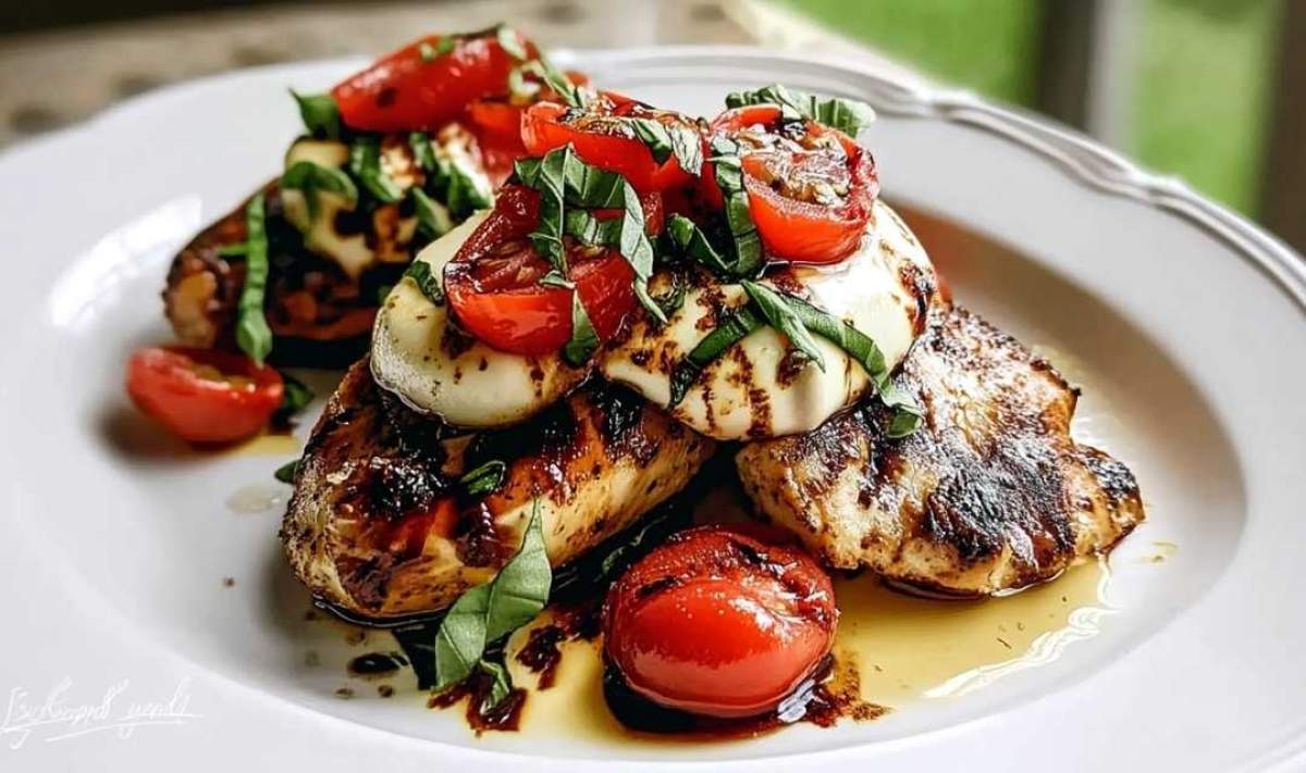 Minute Grilled Chicken Caprese: Easy Summer Weeknight Meal